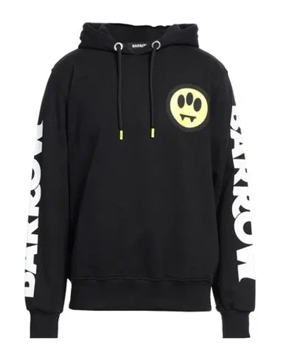 BARROW BARROW MAN SWEATSHIRT BLACK SIZE M COTTON