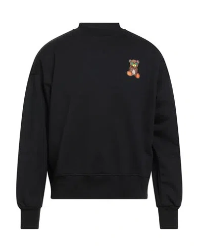 Barrow Man Sweatshirt Black Size L Cotton, Polyester