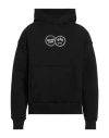 Barrow Man Sweatshirt Black Size L Cotton, Polyester In Black