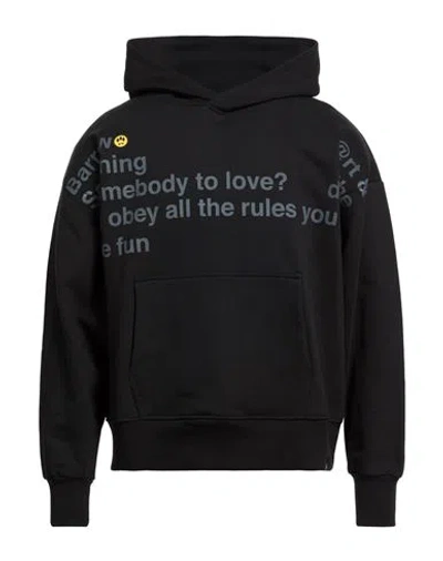 Barrow Man Sweatshirt Black Size M Cotton