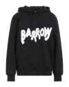 Barrow Man Sweatshirt Black Size M Cotton In Black