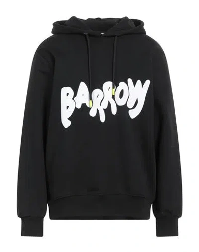 Barrow Man Sweatshirt Black Size M Cotton In Blue