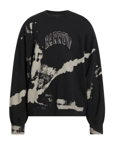Barrow Man Sweatshirt Black Size Xl Cotton