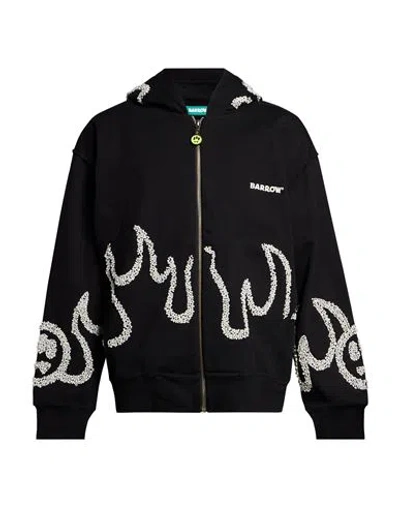Barrow Man Sweatshirt Black Size Xl Cotton