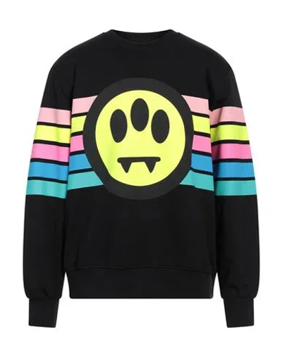 Barrow Man Sweatshirt Black Size Xl Cotton