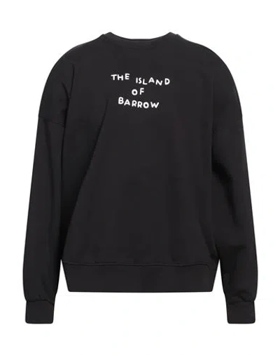 Barrow Man Sweatshirt Black Size Xl Cotton