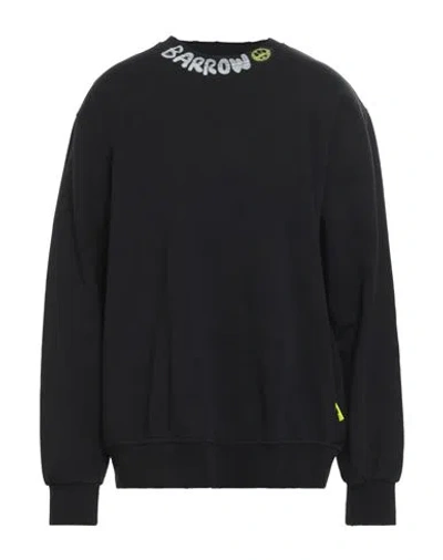 Barrow Man Sweatshirt Black Size Xl Cotton