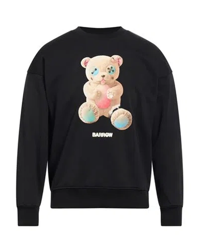 Barrow Man Sweatshirt Black Size Xs Cotton