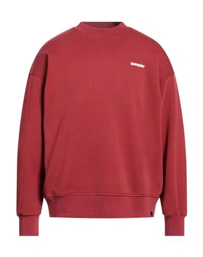 Barrow Man Sweatshirt Brick Size L Cotton In Red