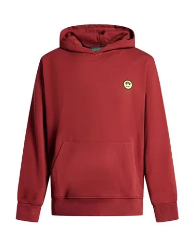 Barrow Man Sweatshirt Brick Size Xl Cotton In Red