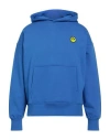 Barrow Man Sweatshirt Bright Blue Size Xs Cotton