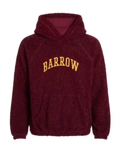 Barrow Man Sweatshirt Burgundy Size M Polyester