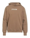 Barrow Man Sweatshirt Camel Size M Cotton In Brown