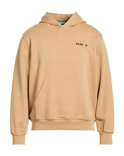 Barrow Man Sweatshirt Camel Size S Cotton In Neutral