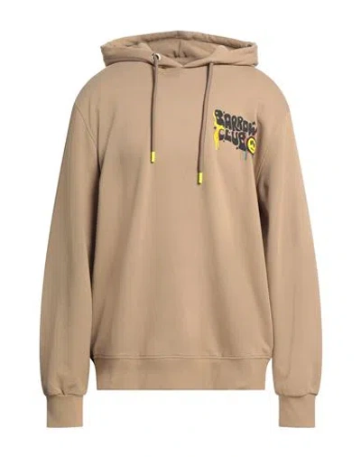 Barrow Man Sweatshirt Camel Size Xl Cotton In Beige