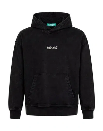 Barrow Man Sweatshirt Charcoal Size Xl Cotton In Black