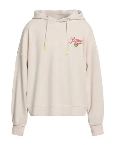 Barrow Man Sweatshirt Cream Size L Cotton In White