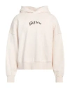 Barrow Man Sweatshirt Cream Size L Cotton In White