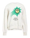 Barrow Man Sweatshirt Cream Size M Cotton In White