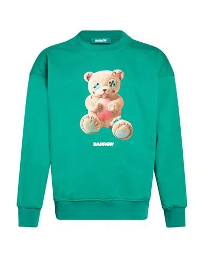 Barrow Man Sweatshirt Emerald Green Size L Cotton