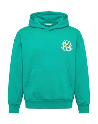 Barrow Man Sweatshirt Emerald Green Size Xl Cotton