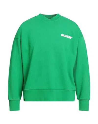 Barrow Man Sweatshirt Green Size L Cotton