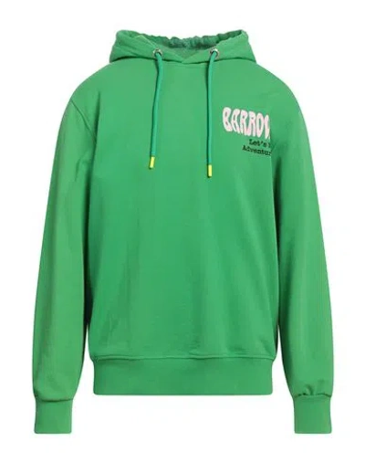 Barrow Man Sweatshirt Green Size M Cotton