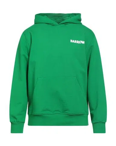 Barrow Man Sweatshirt Green Size M Cotton, Polyester