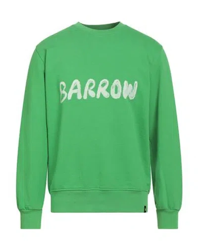 Barrow Man Sweatshirt Green Size S Cotton