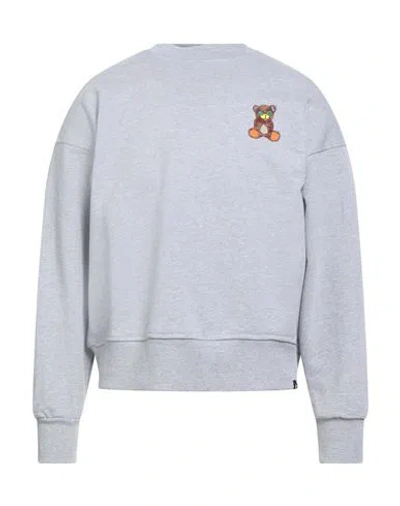 Barrow Man Sweatshirt Grey Size L Cotton, Polyester In Gray