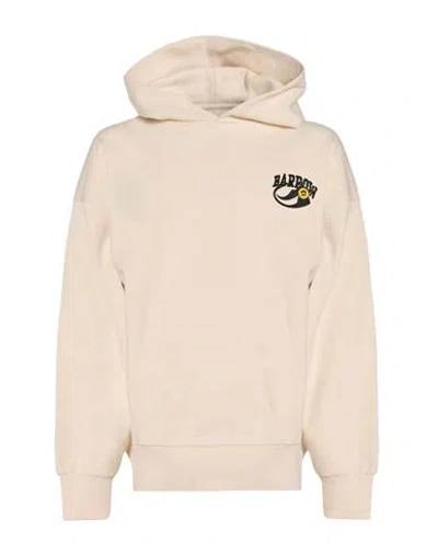 Barrow Man Sweatshirt Ivory Size Xl Cotton In White