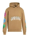 Barrow Man Sweatshirt Khaki Size L Cotton In Brown