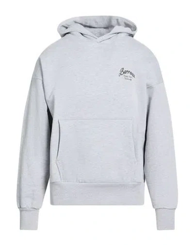 Barrow Man Sweatshirt Light Grey Size L Cotton, Polyester In Gray