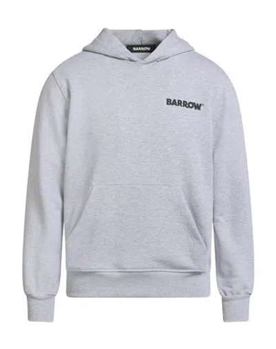 Barrow Man Sweatshirt Light Grey Size S Cotton, Polyester In Gray