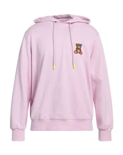 Barrow Man Sweatshirt Lilac Size Xl Cotton In Purple