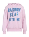 Barrow Man Sweatshirt Lilac Size Xl Cotton In Purple