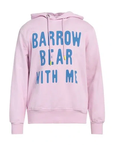 Barrow Man Sweatshirt Lilac Size Xl Cotton In Purple