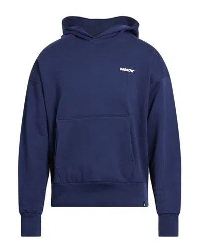 Barrow Man Sweatshirt Navy Size L Cotton, Polyester In Blue