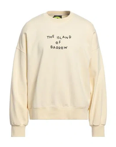 Barrow Logo-print Long-sleeve Sweatshirt In Butter