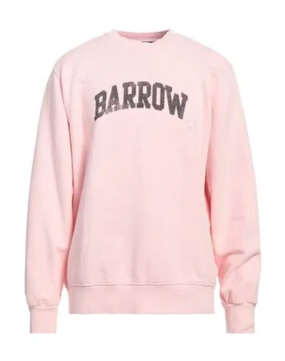 Barrow Man Sweatshirt Pink Size L Cotton