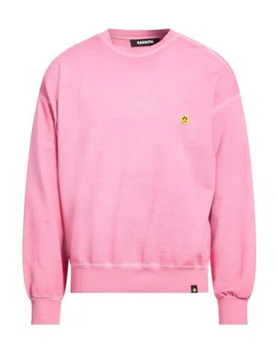 Barrow Man Sweatshirt Pink Size M Cotton
