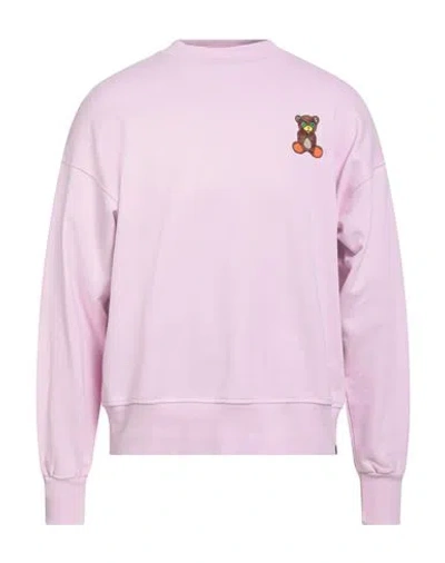 Barrow Man Sweatshirt Pink Size M Cotton, Polyester