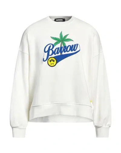 Barrow Man Sweatshirt White Size S Cotton