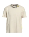 Barrow Man T-shirt Beige Size M Cotton In Neutral