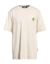 Barrow T-shirt Unisex Con Motivo Volto In Beige