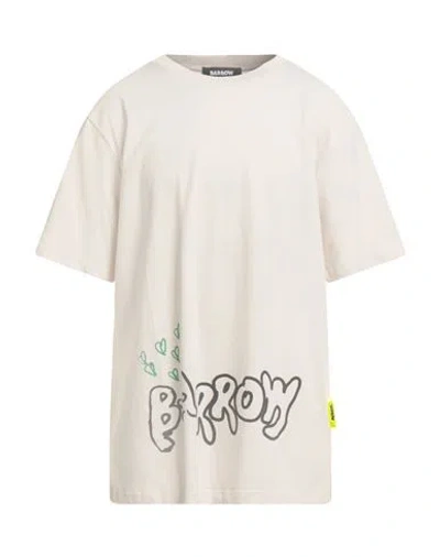 Barrow Man T-shirt Beige Size S Cotton In Neutral