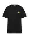 Barrow Orso Graphic Print Crew Neck T-shirt In Black