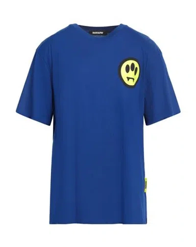 Barrow Man T-shirt Bright Blue Size L Cotton
