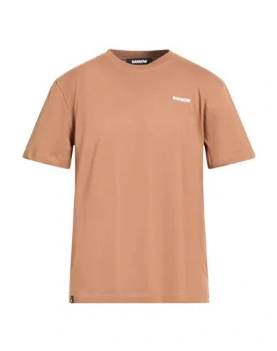 Barrow Man T-shirt Brown Size L Cotton In Pink