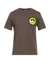 Barrow Man T-shirt Brown Size S Cotton